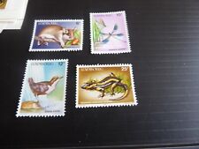 LUXEMBOURG 1987 SG 1197-1200 ENDANGERED ANIMALS  MNH