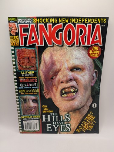 Fangoria 251 horror magazine - fangoria,