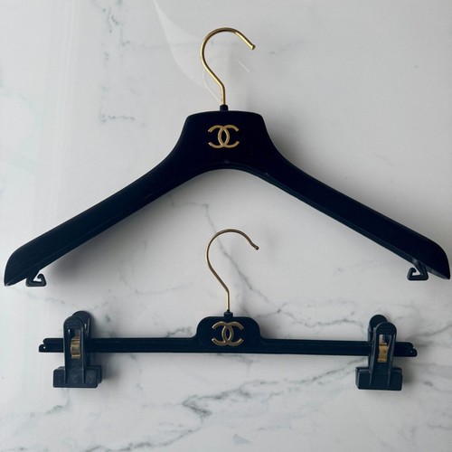 2pc vintage chanel black - 2pc,