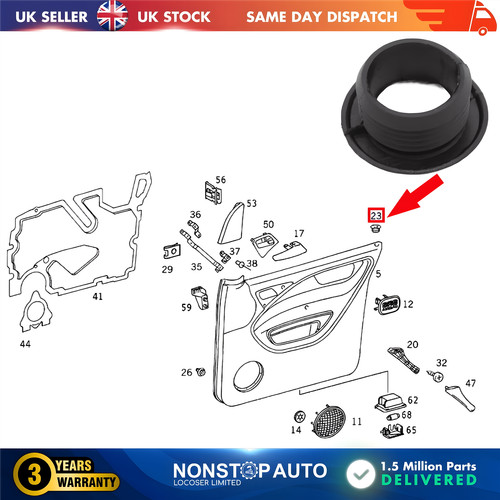 Door lock knob sleeve bushing - knob,