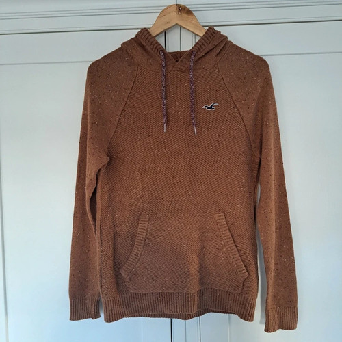 Hollister mens brown knit - mens,