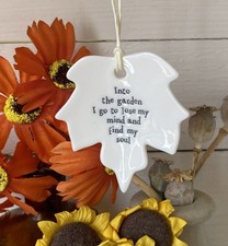 East of India Ceramic Leaf