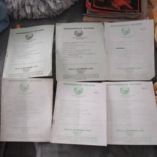 6 X BROMSGROVE ROVERS HOMES