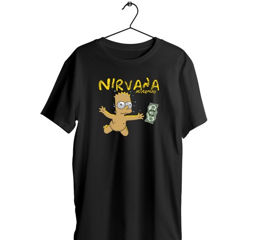 Nirvana nevermind black - nirvana,