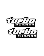 Turbo Diesel Vinyl Decal