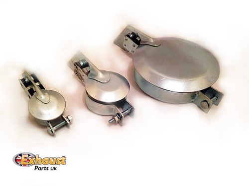 Exhaust rain cap flap stack - cap,
