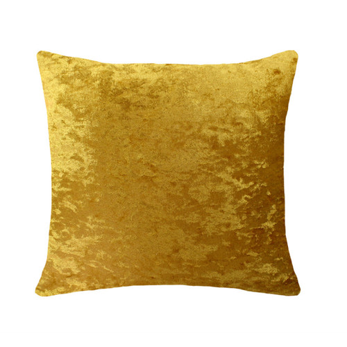 Crushed velvet luxury cushion - crushed,