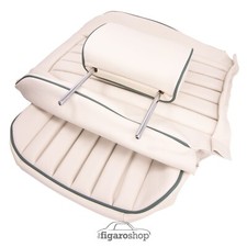 Front Seat Full Leather Re-Trim (Pair) Covers Only - For Nissan Figaro