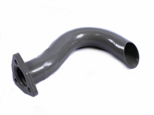 End piece muffler exhaust pipe