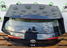 2023 VOLKSWAGEN ID 3 COMPLETE TAILGATE/BOOTLID IN BLACK WITH LIGHTS INCLUDED