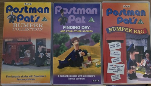 Postman pat vhs tapes - vhs,