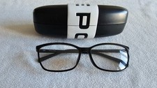 Police black glasses frames. PERCEPTION 4. With case.