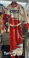 WSR Super Touring Official BTCC Momo FIA Honda Race Used Pit Crew Suit Size 48