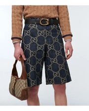 Gucci Men's Denim Shorts Size