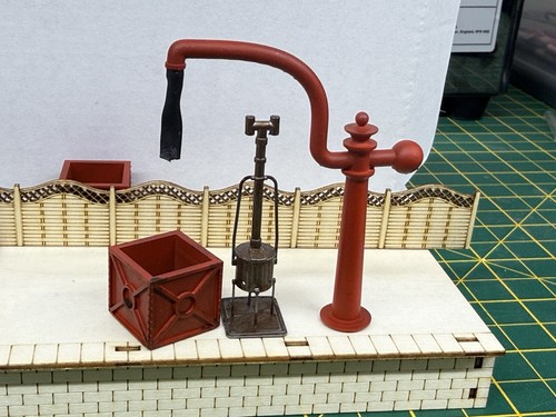 Gauge station water - oo, 1:76