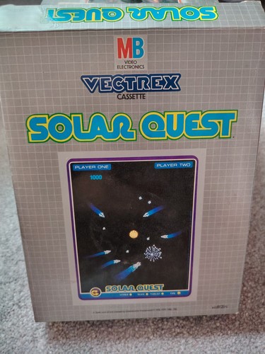 Vectrex solar quest - vectrex,