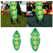 Kids Peas in A Pod Costume Lightweight Cute Funny Cosplay Props for Halloween