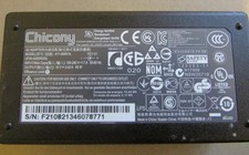GENUINE CHICONY A11-065N1A, 19V-65W-3.42A  FOR ACER, R.A.-YELLOW TIP/ME2-TOP/TT