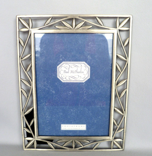Pewter colour photo frame - colour,