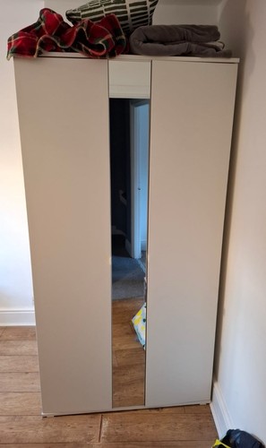 Ikea vihals white wardrobe - vihals,