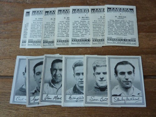 Barratt famous footballers - famous,