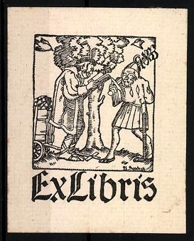 Exlibris mittelalterliche - exlibris,