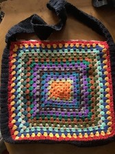 Large Handmade Crochet Bag