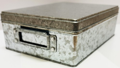Muji galvanized metal storage - muji,