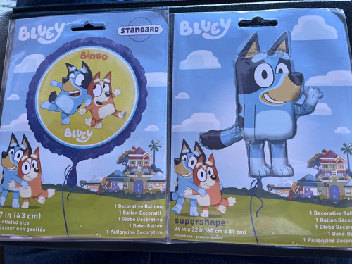 Bluey character foil - character,