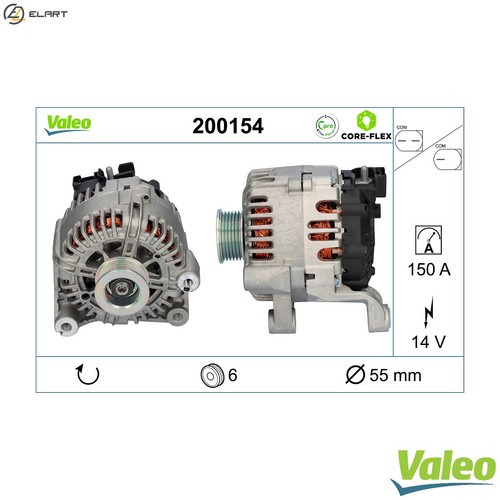 Alternator 200154 for alpina - 200154,