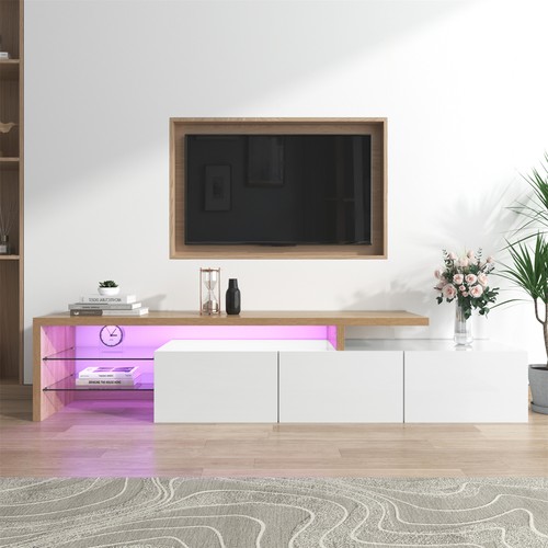 Modern stand white high - modern,