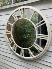 Round Garden Mirror Large Fence Terrace 92cm Collection Camberwell SE5