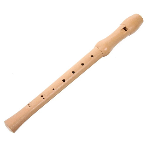 Wooden hole soprano recorder - wooden,