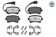 Rear Disc Brake Pad Set MEYLE
