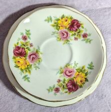 Duchess Bone China Saucers And Plates 3 Of Each