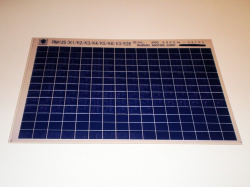 Microfiche spare parts catalog - spare,