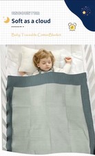 Cotton Knitted  Baby Blanket