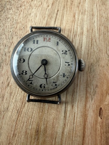 Wwi silver trench watch - watch, 29mm