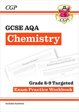 New GCSE Chemistry AQA Grade 8-9 Targeted Exam Practice Workbook... by CGP Books