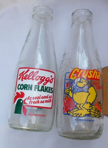 Vintage advertising milk - advertising,
