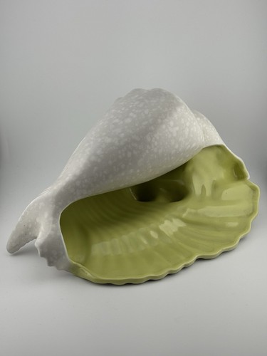 Poole pottery conch shell dish - poole,
