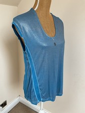 ELISA CAVALETTI  short sleeve top blouse size L