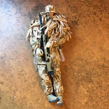 Hm Armed Forces Desert Sniper Compete With Hat & Bipod Gun Weapon Accessory HMAF