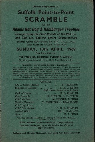 Scramble programme cornard - scramble, gt.