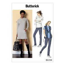Butterick Easy SEWING PATTERN B6388 Vest,Tops,Dress,Trousers Sizes XS-M Or L-XXL