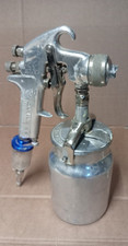 GENUINE DeVilbiss JGA  Suction SPRAY GUN & Genuine DeVilbiss POT  No 43 Air Cap