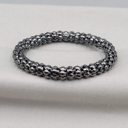 Bangle bracelet gunmetal black - bangle,