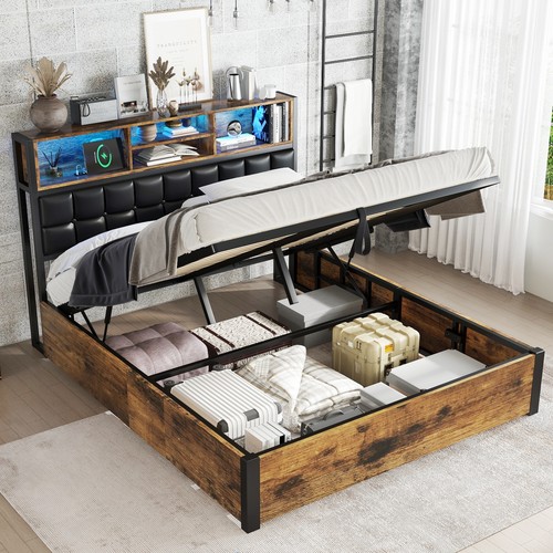 4ft6 double ottoman - 4ft6,