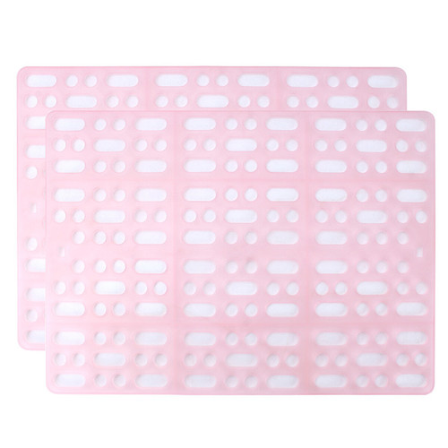 2pcs rabbit foot mat - mat, large