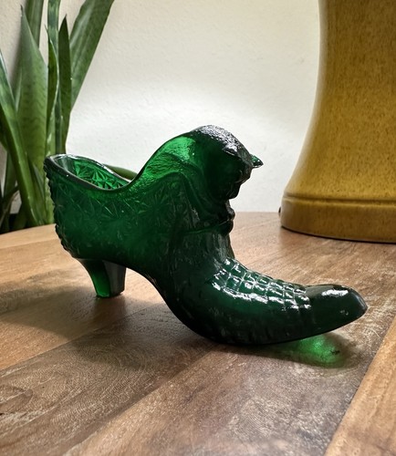 Vintage degenhart green - degenhart, glass